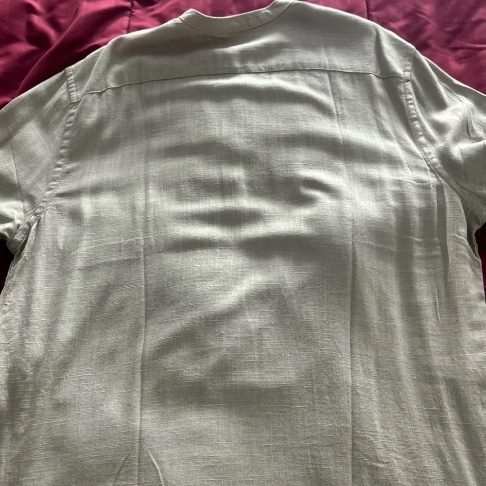 Long sleeve 1/4 button down shirt - Picture 4 of 5